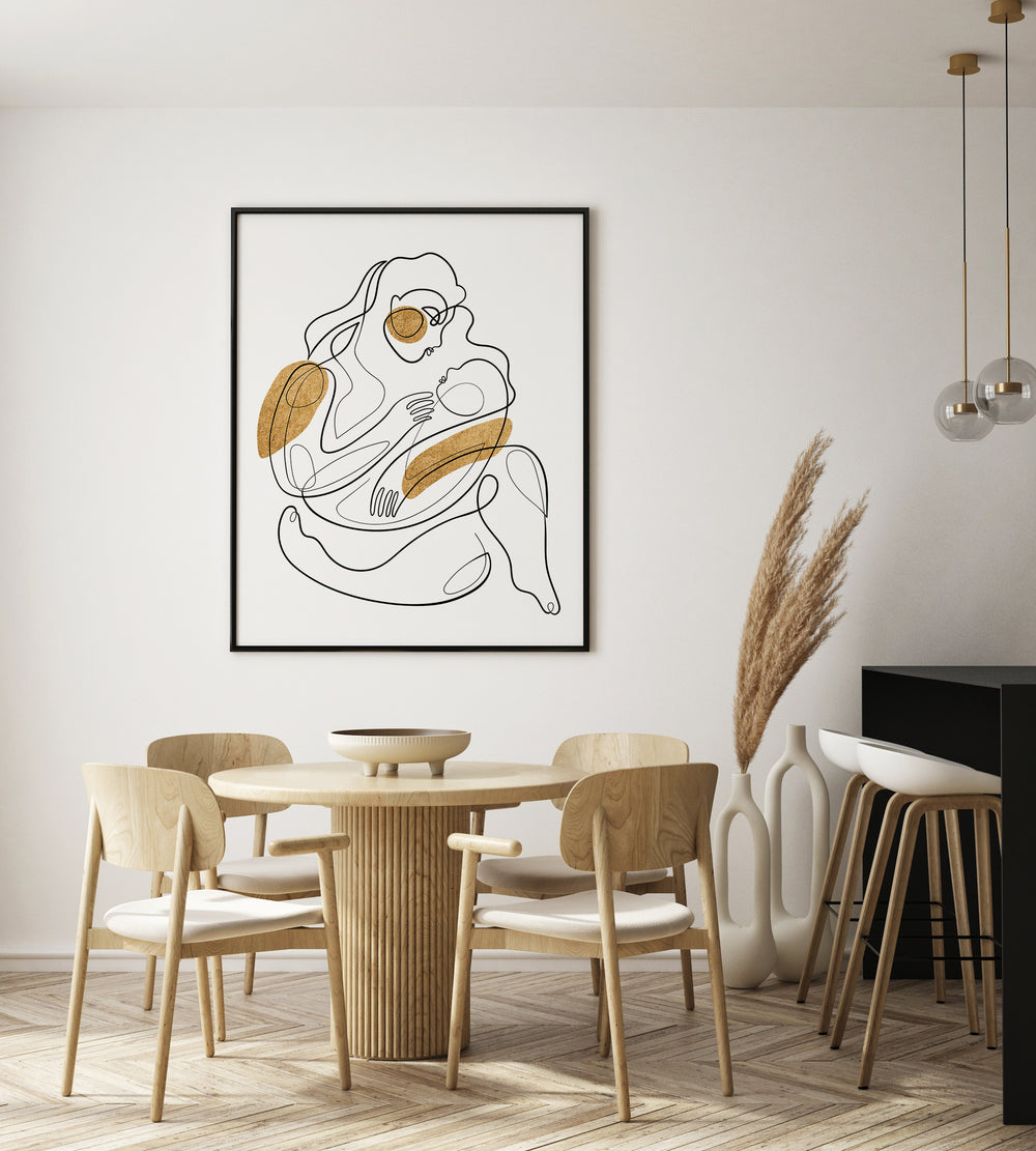 Mother and child poster