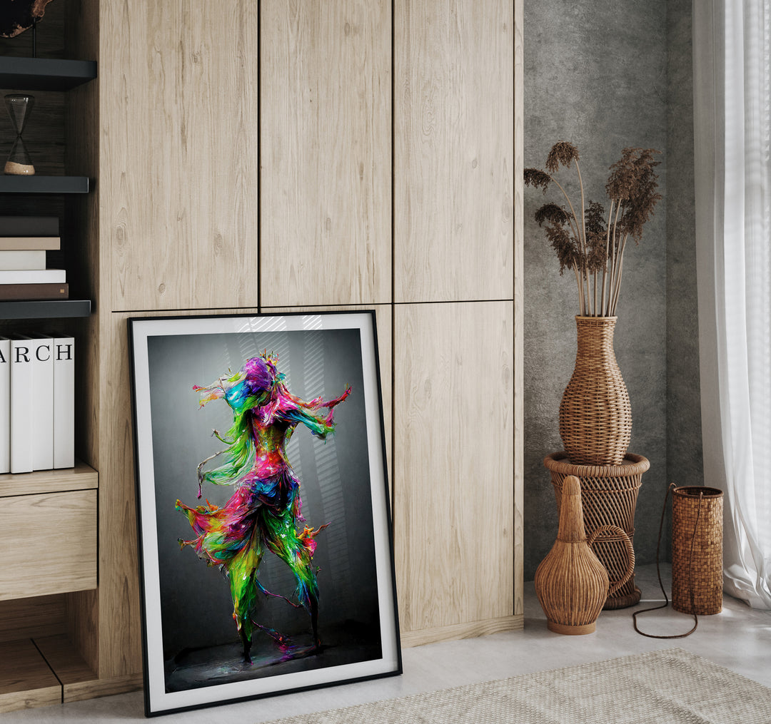 Modern Ballerina Poster