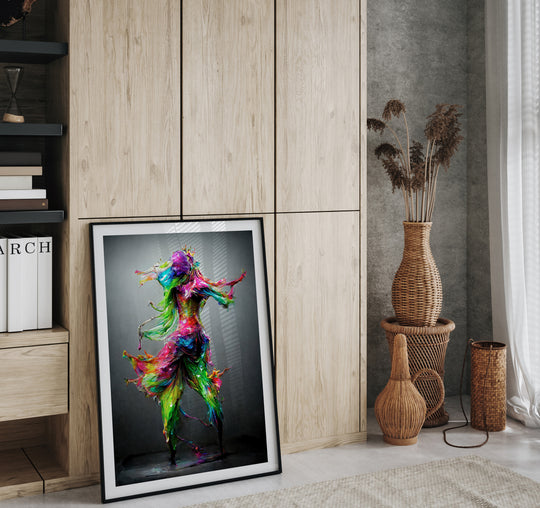 Modern Ballerina Poster