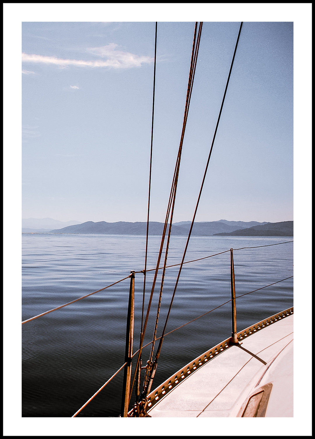 On the Boat Poster