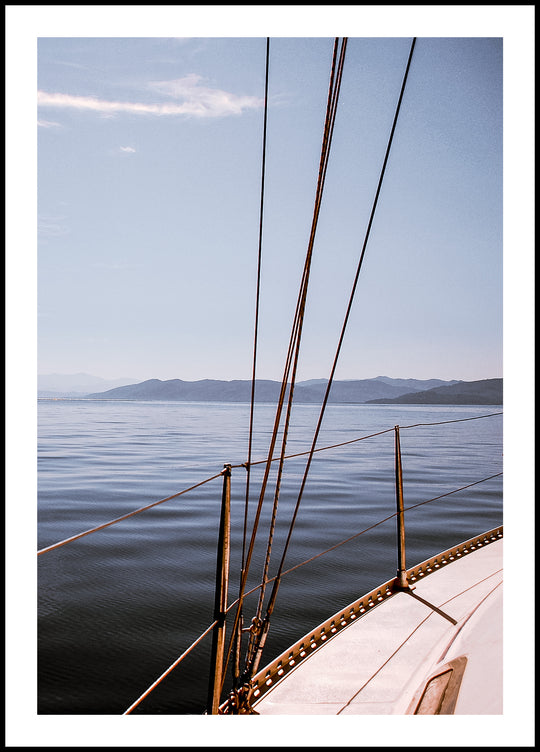 On the Boat Poster