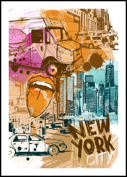 New York 3 poster