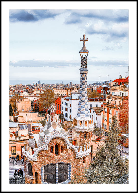 Parc Güell Barcelona Poster