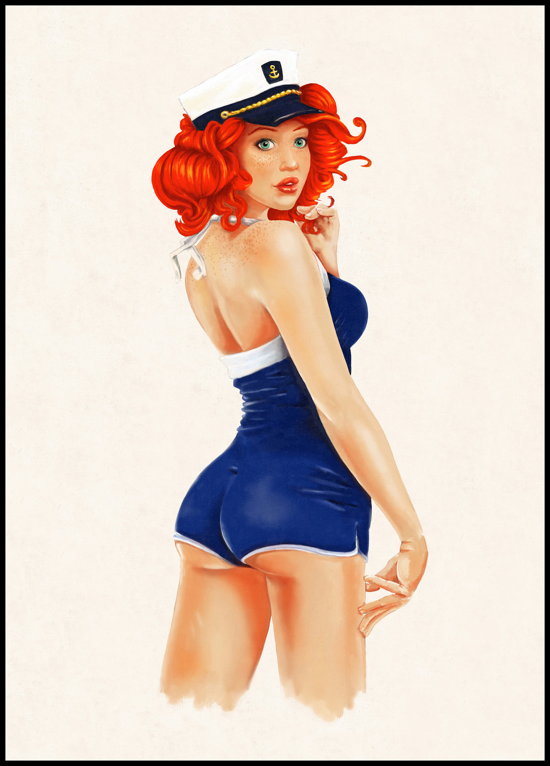 Plakat Pin Up Girl