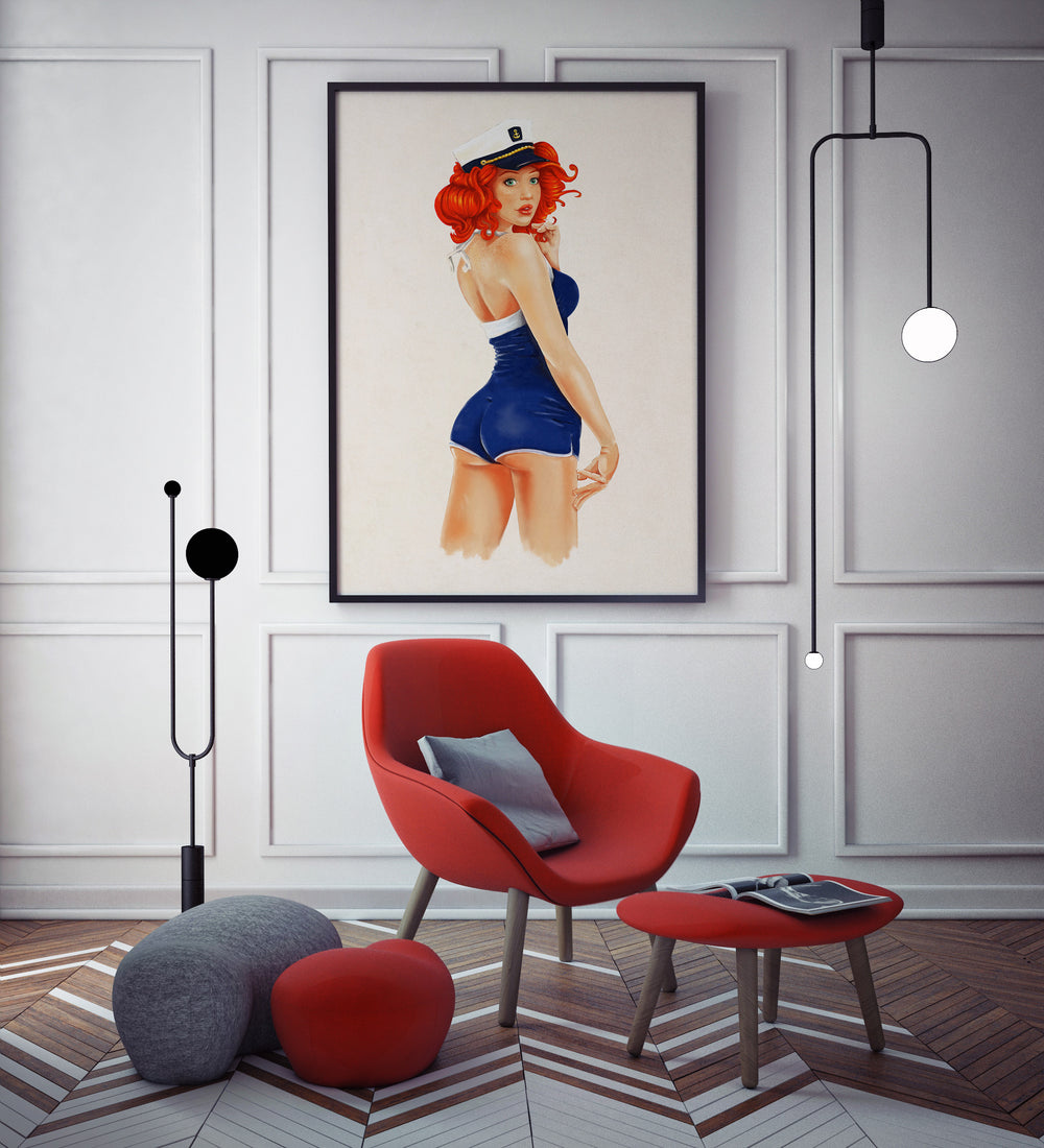 Plakat Pin Up Girl
