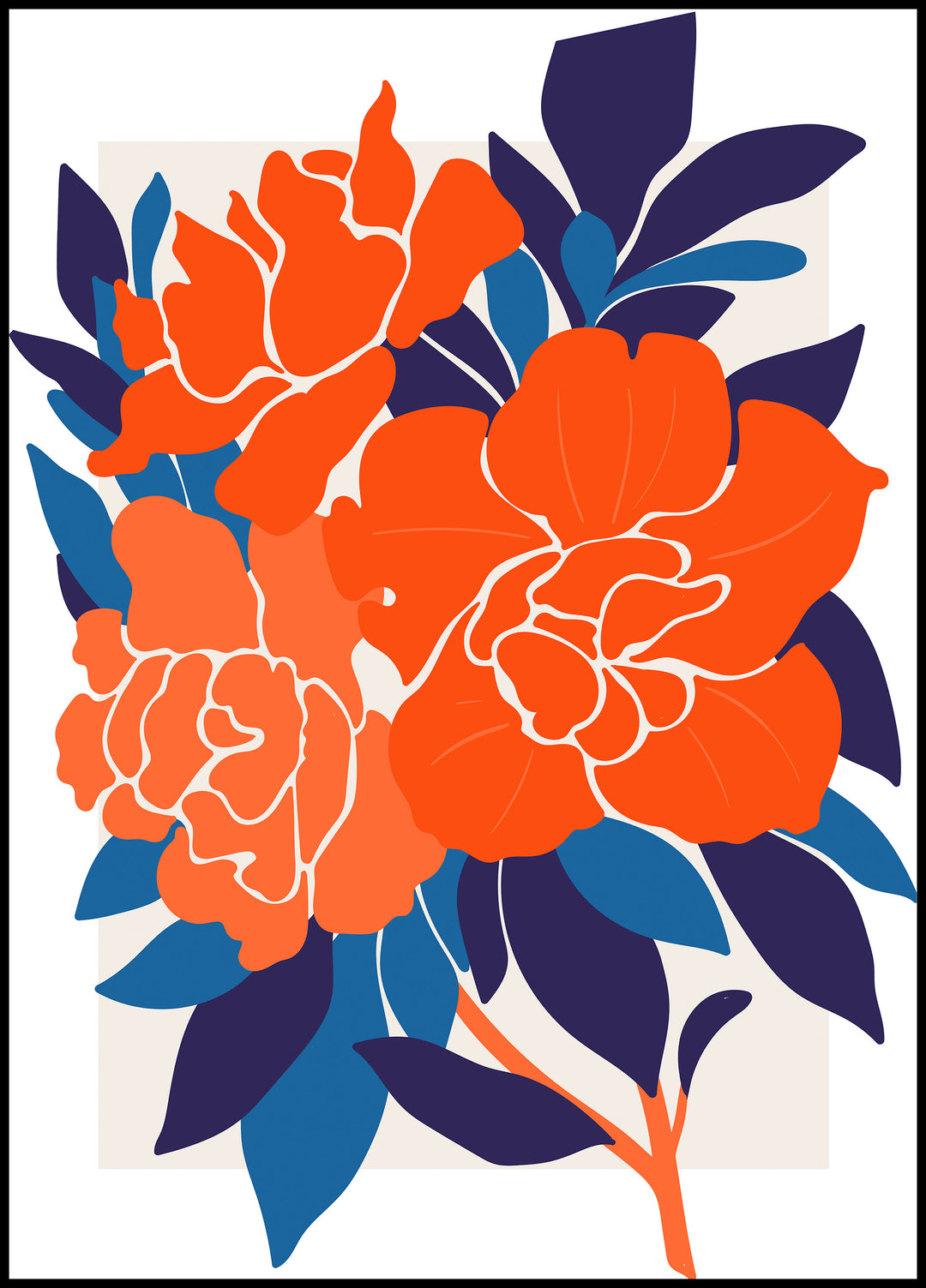 Peonies Poster