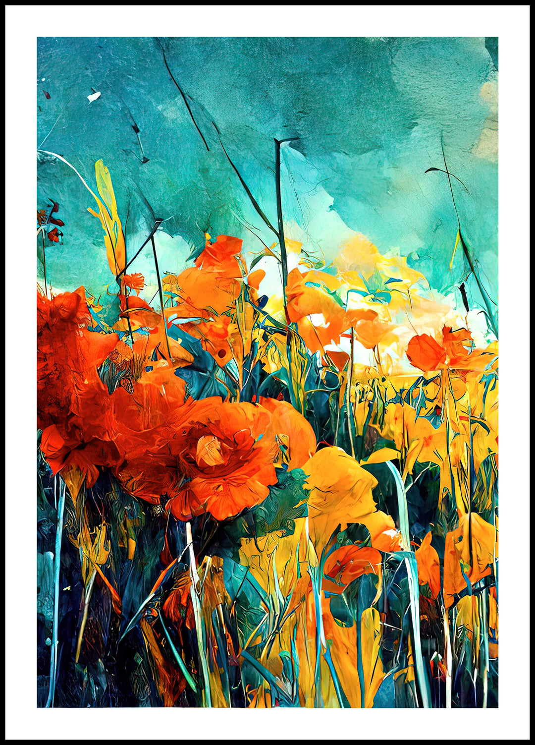 Poppies Field Poster 2