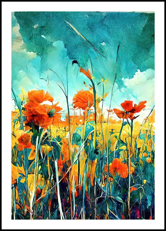 Poppies Field Poster 3