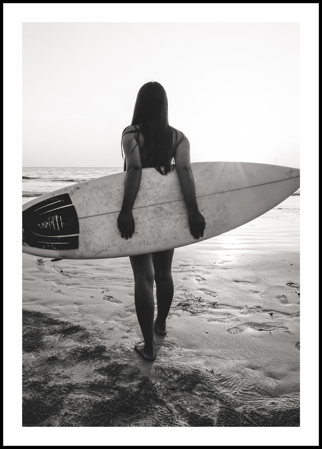 Morning Surf Poster