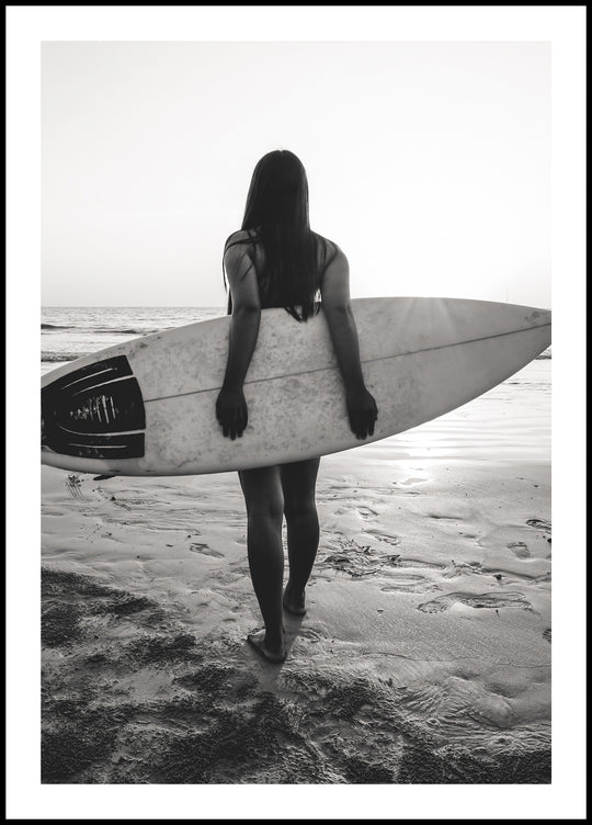 Morning Surf Poster