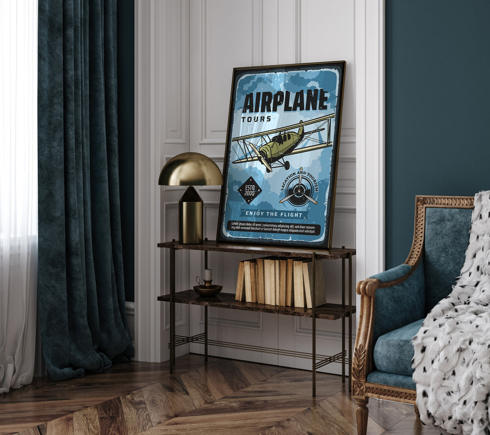 Airplane Trips Poster