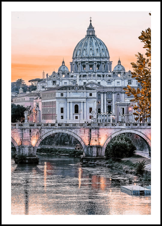Poster Rome St. Peter's Basilica