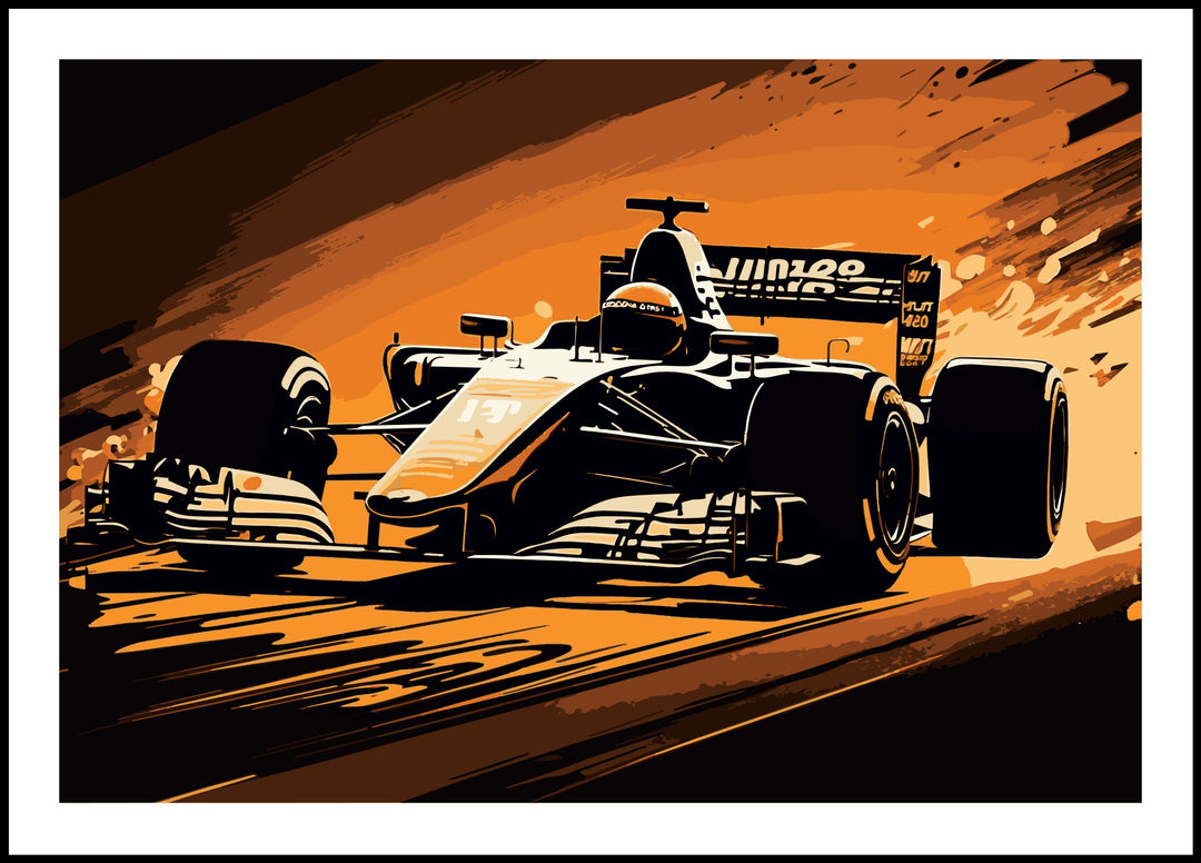 Poster Car Formula 2