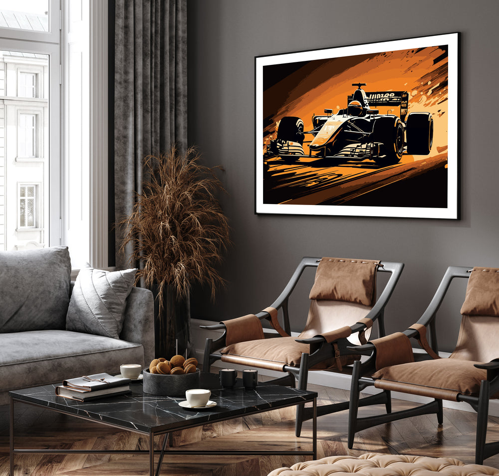 Poster Car Formula 2