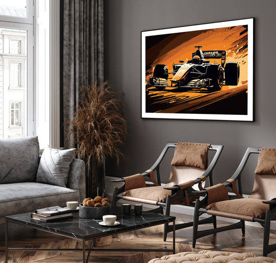 Poster Car Formula 2