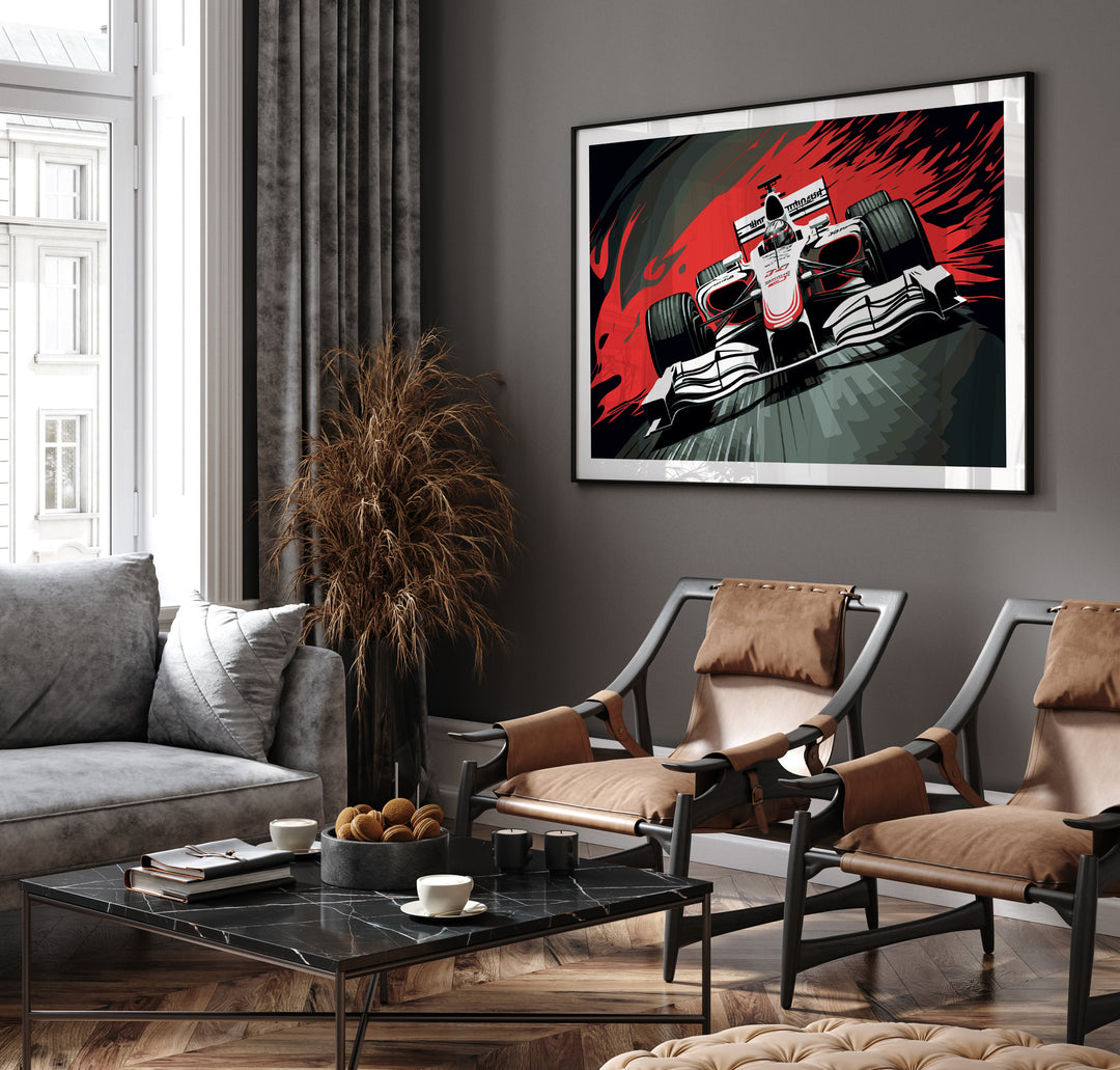 Formula Car Poster