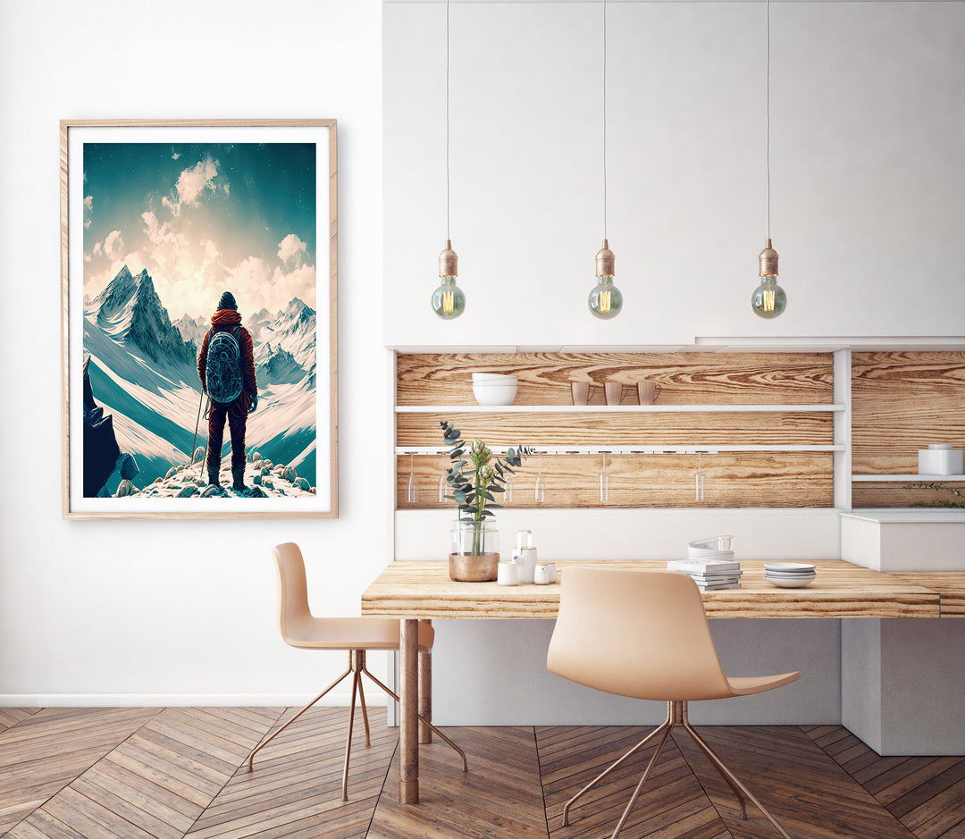 Poster Alone in the Mountains