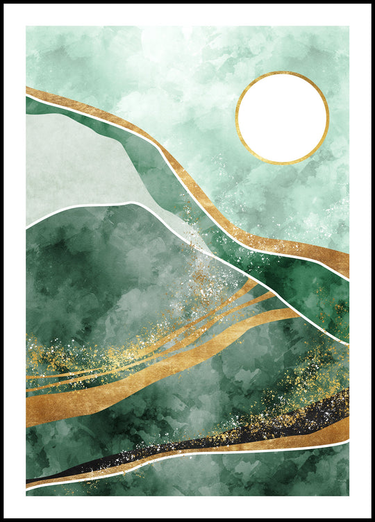 Poster Sun in the Mountains