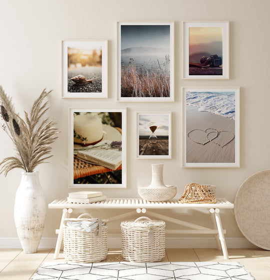 Poster Morning at the Lake
