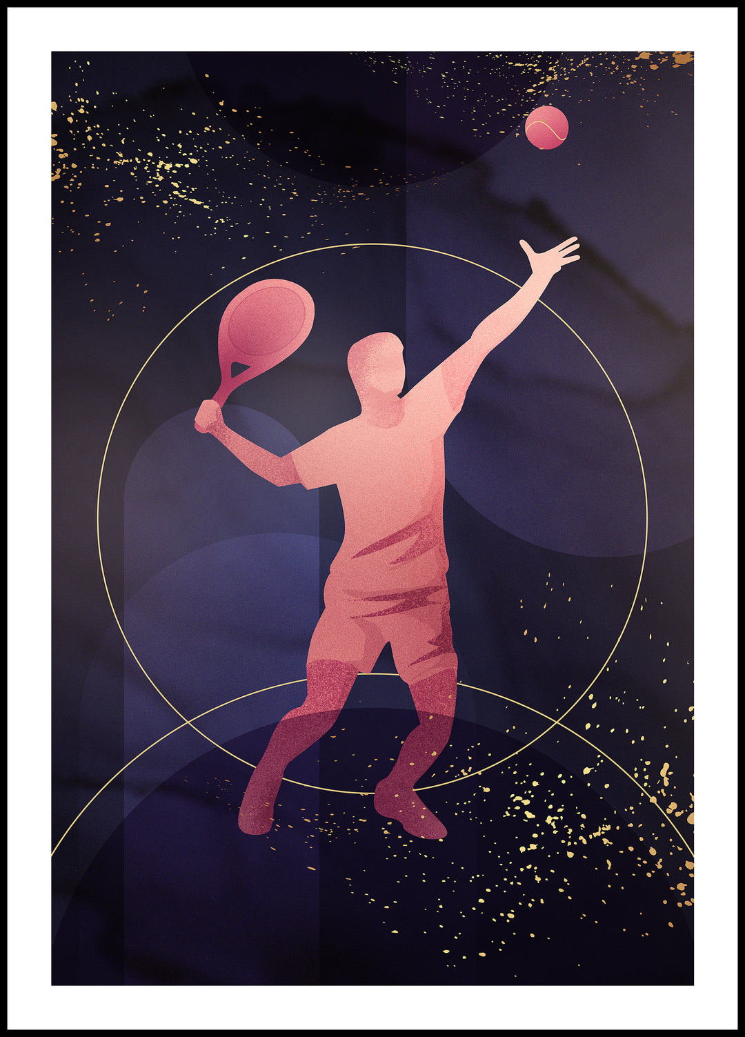 Men's Tennis Poster