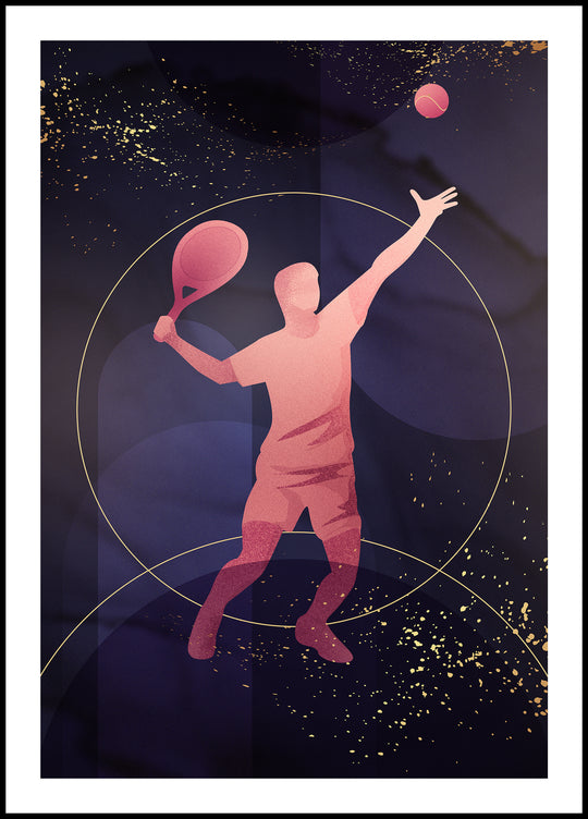 Men's Tennis Poster