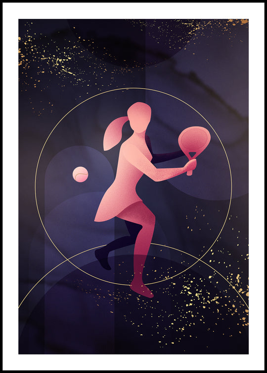 Women's Tennis Poster