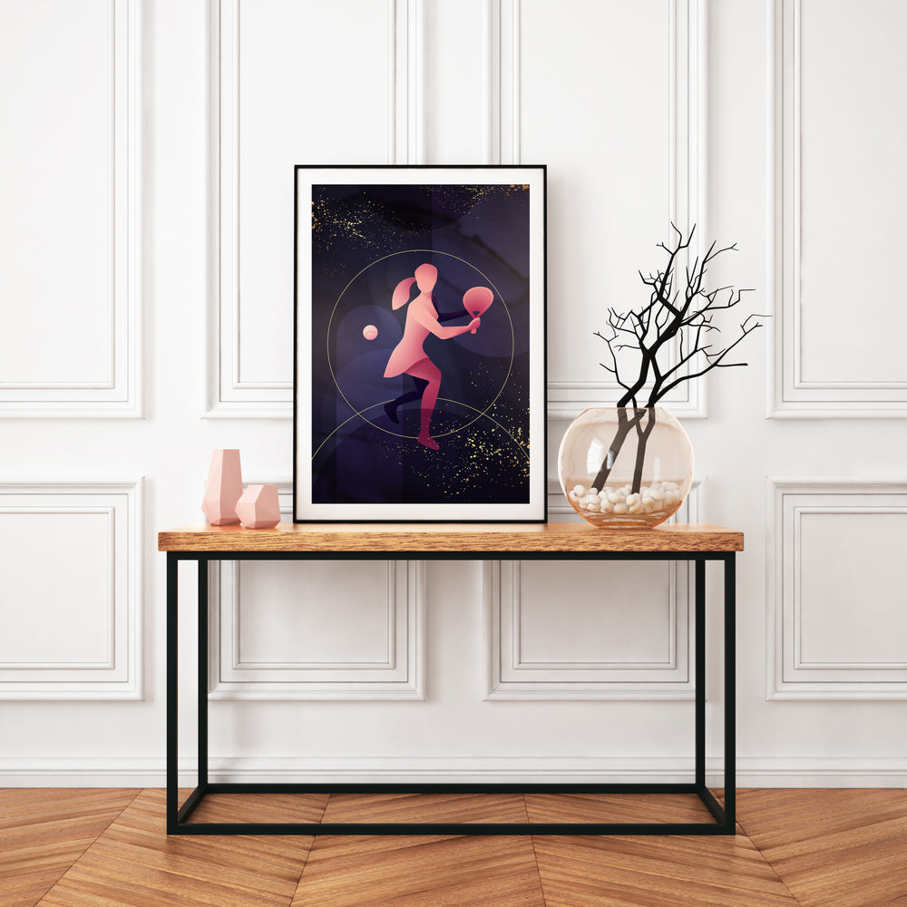 Women's Tennis Poster