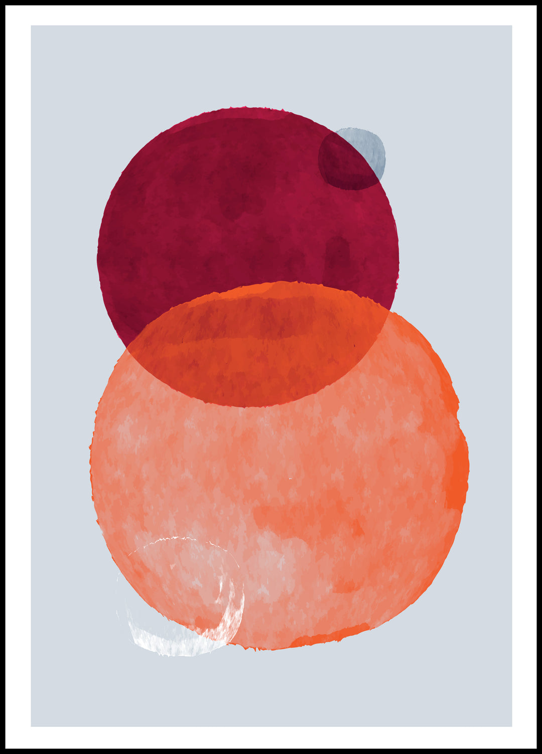 Poster Tricolor abstraction 5