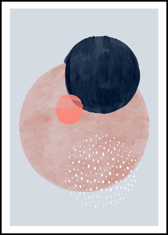 Poster Tricolor abstraction 6