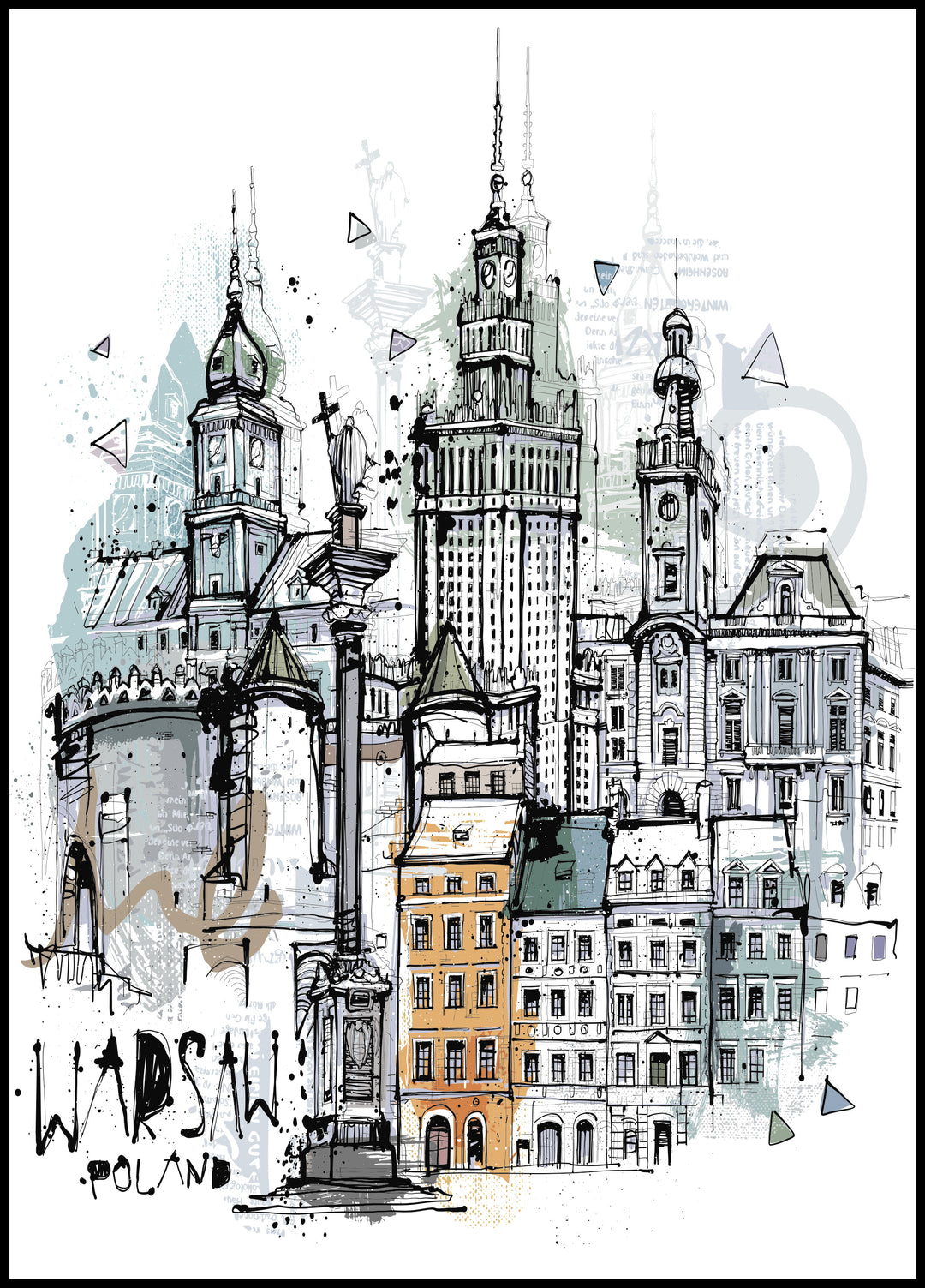 Poster Warsaw