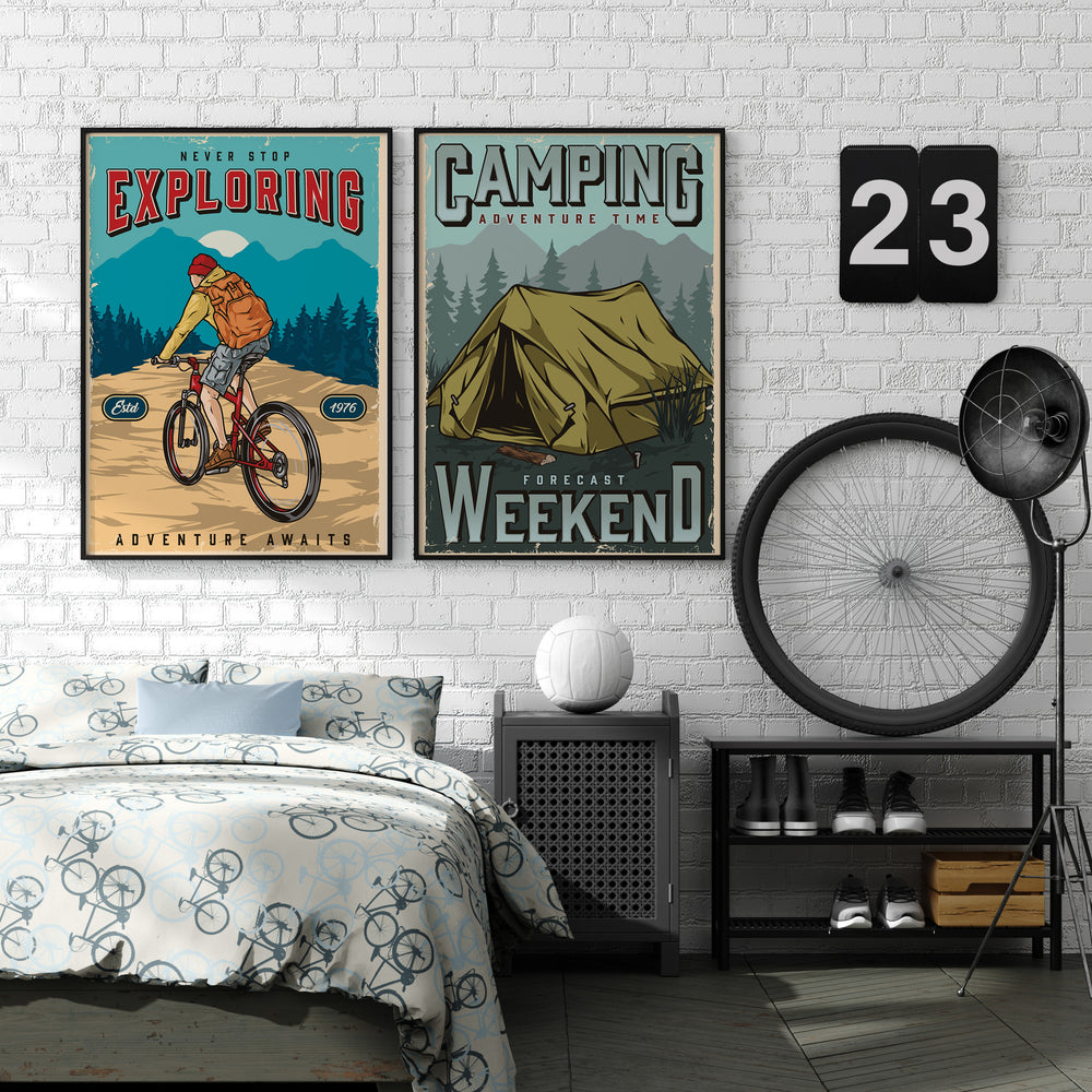 Camping Poster