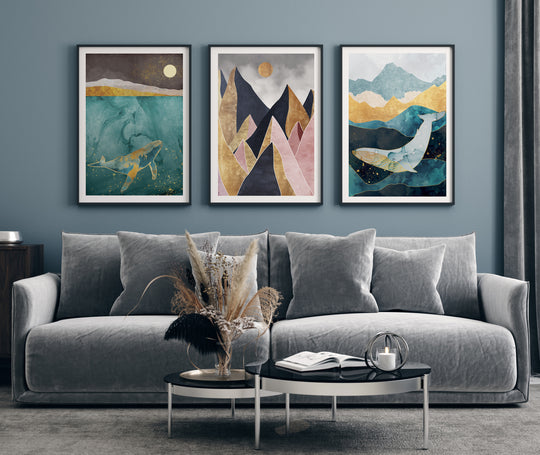 Mountains poster