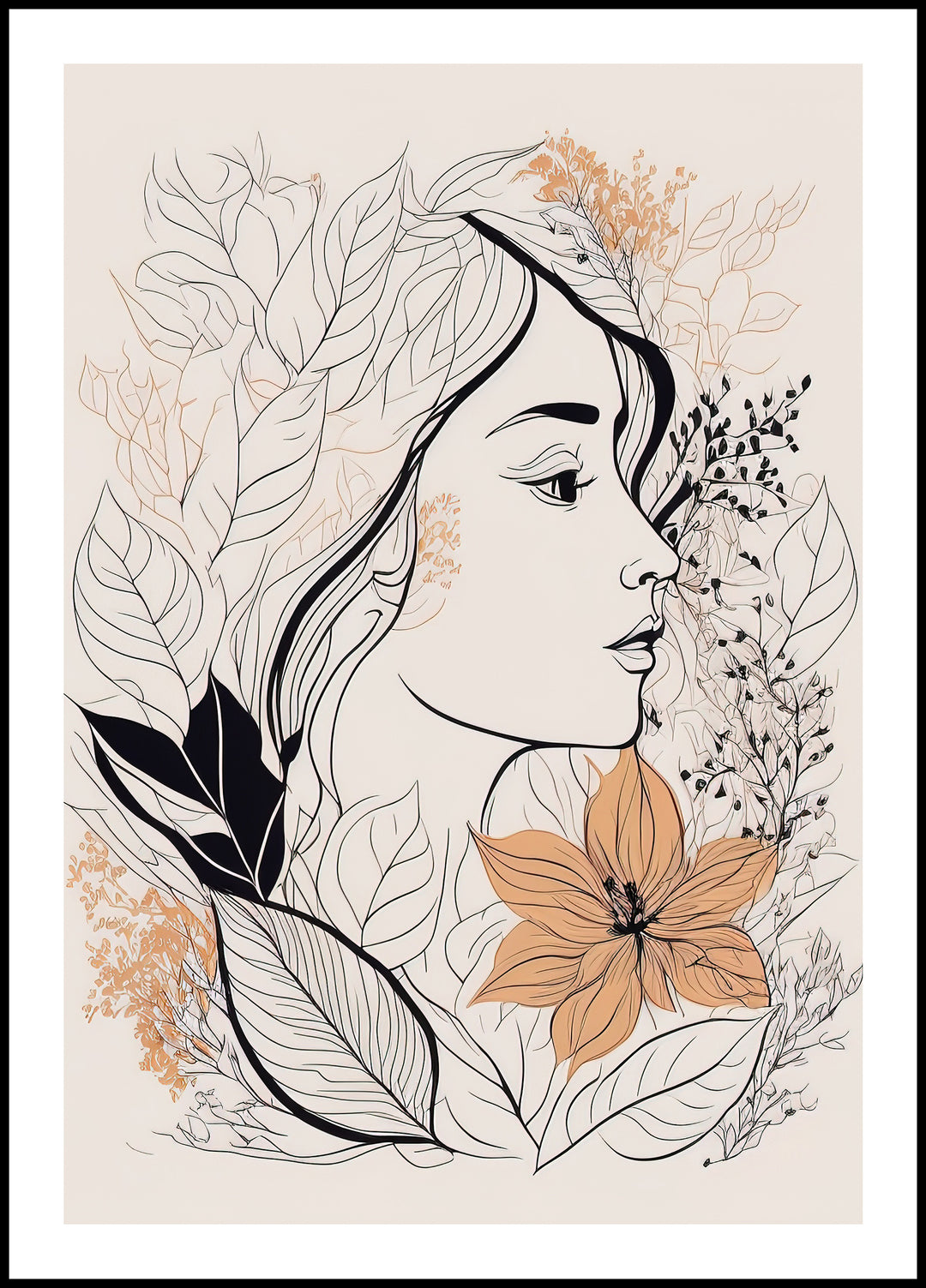 In the leaves poster