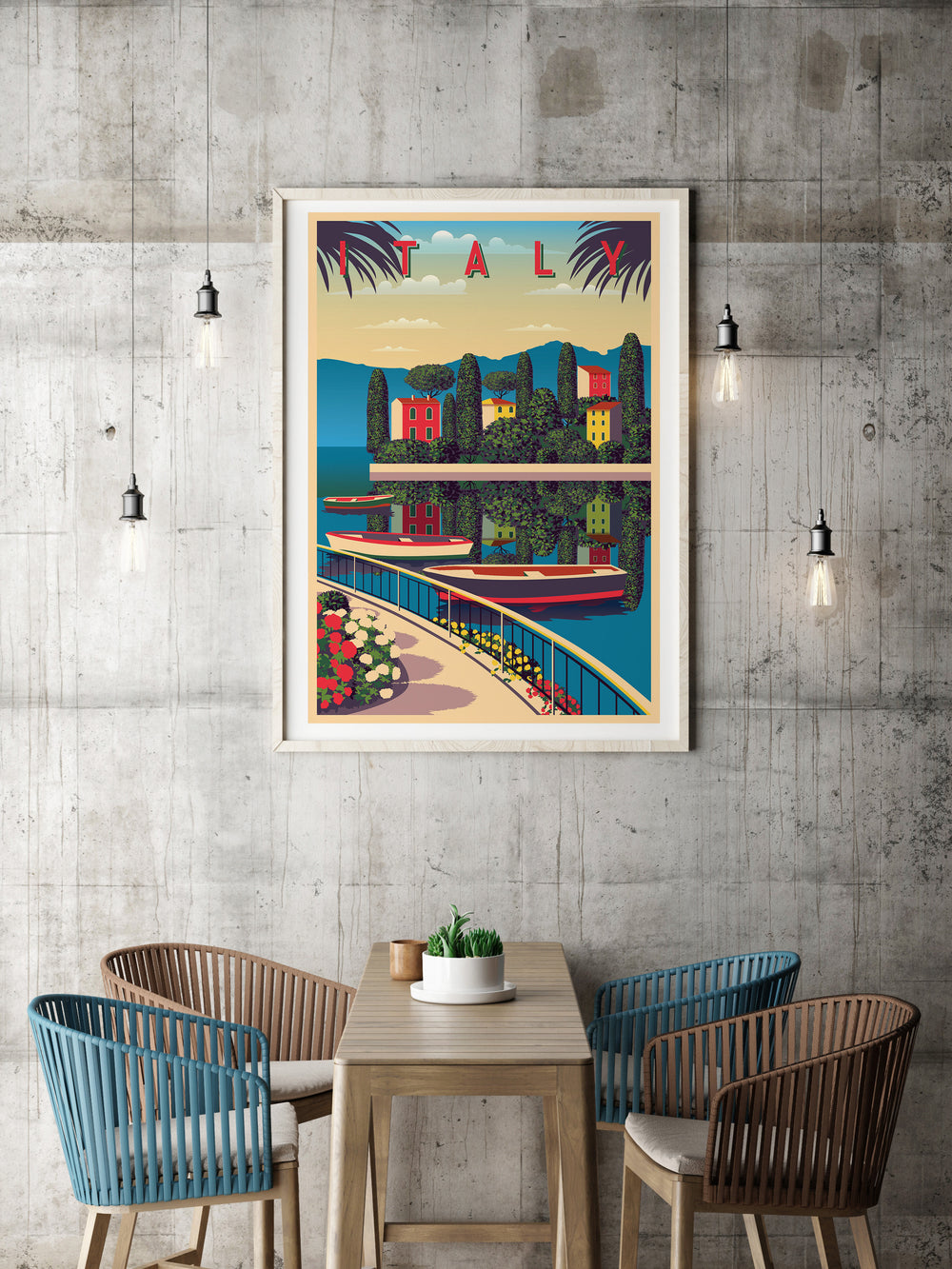 Lake Italy Poster