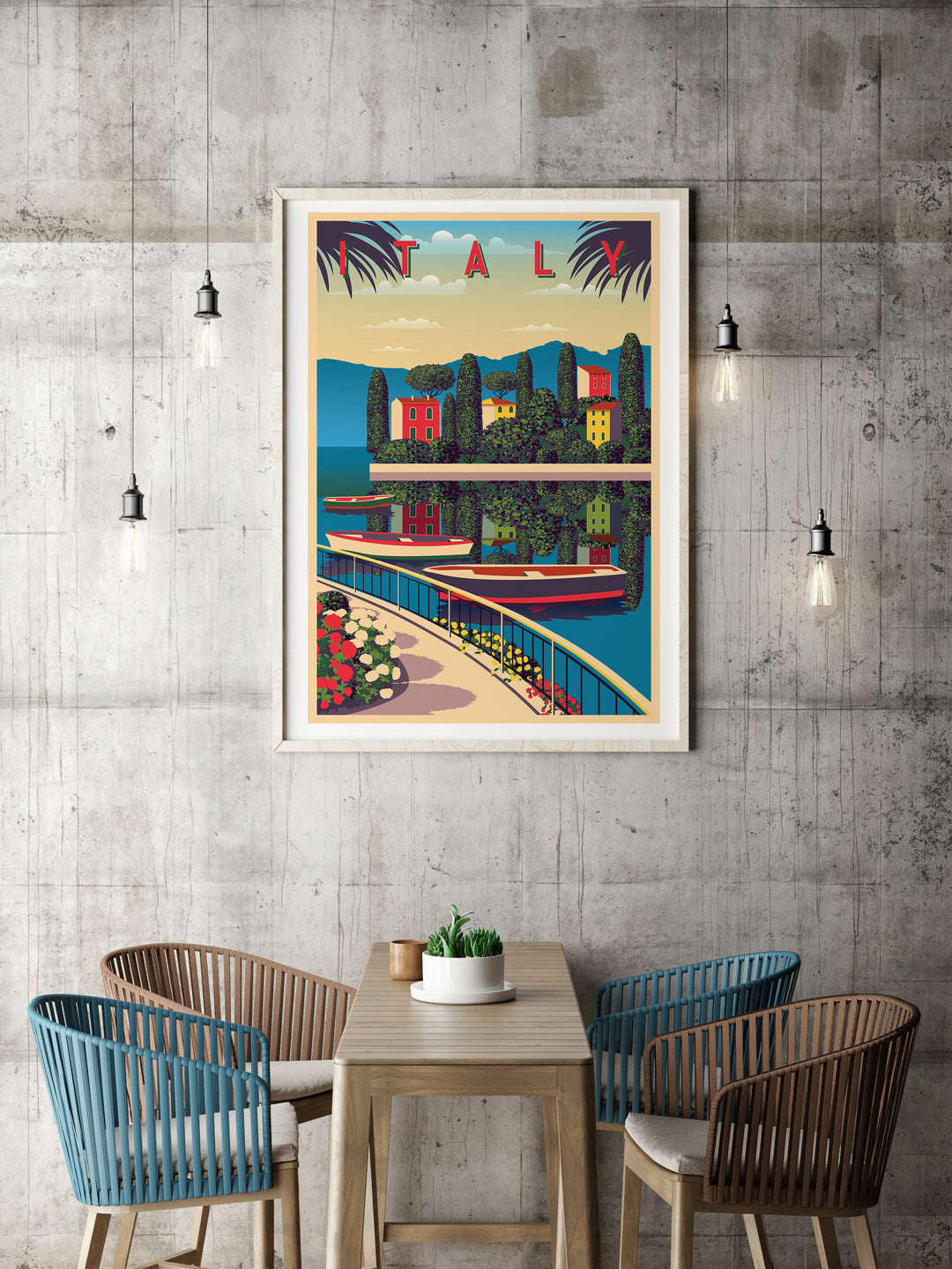 Lake Italy Poster