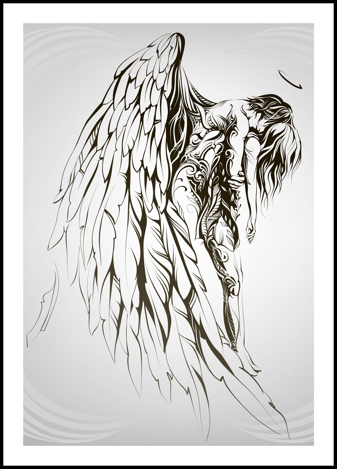 In the arms of an angel poster