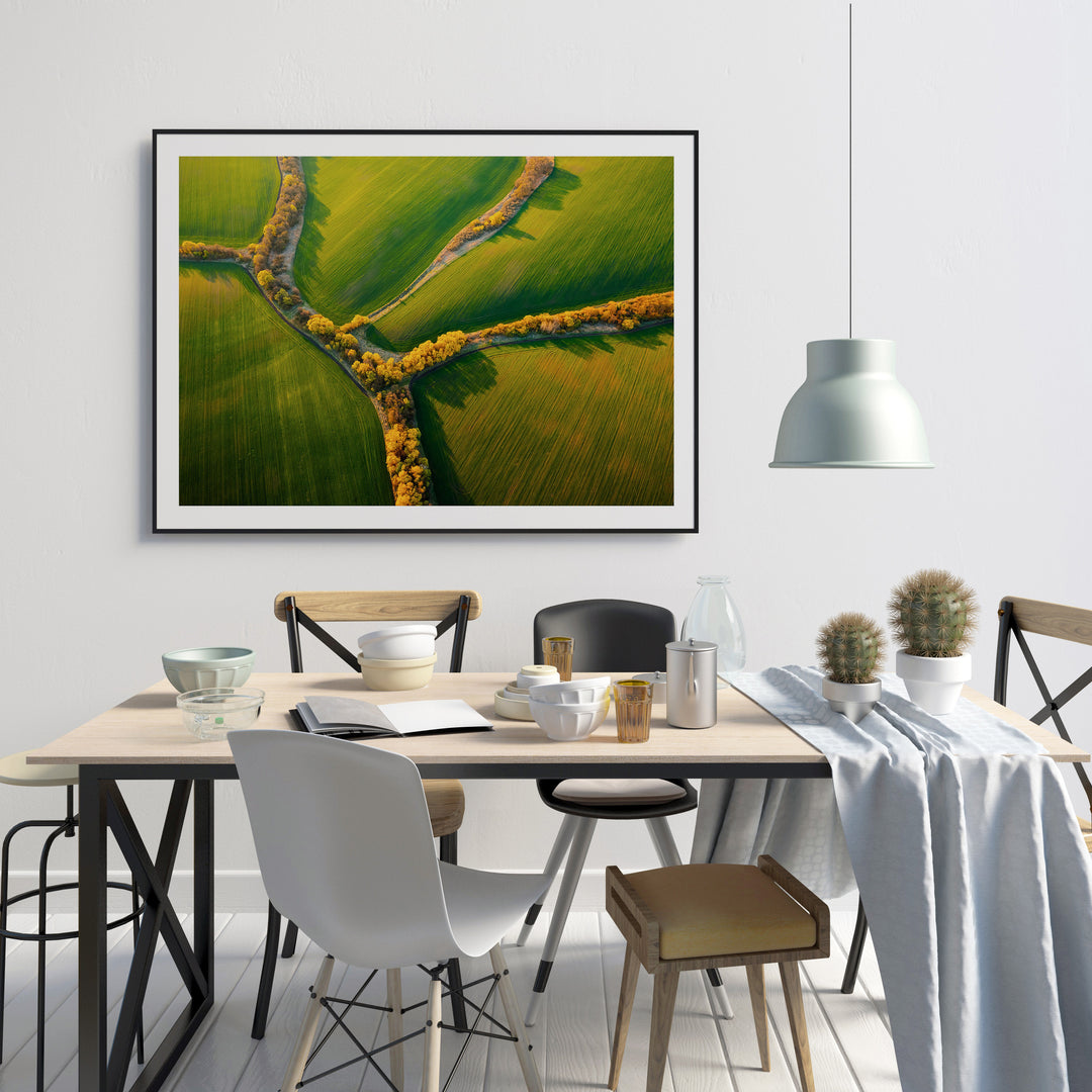 Green Fields Poster