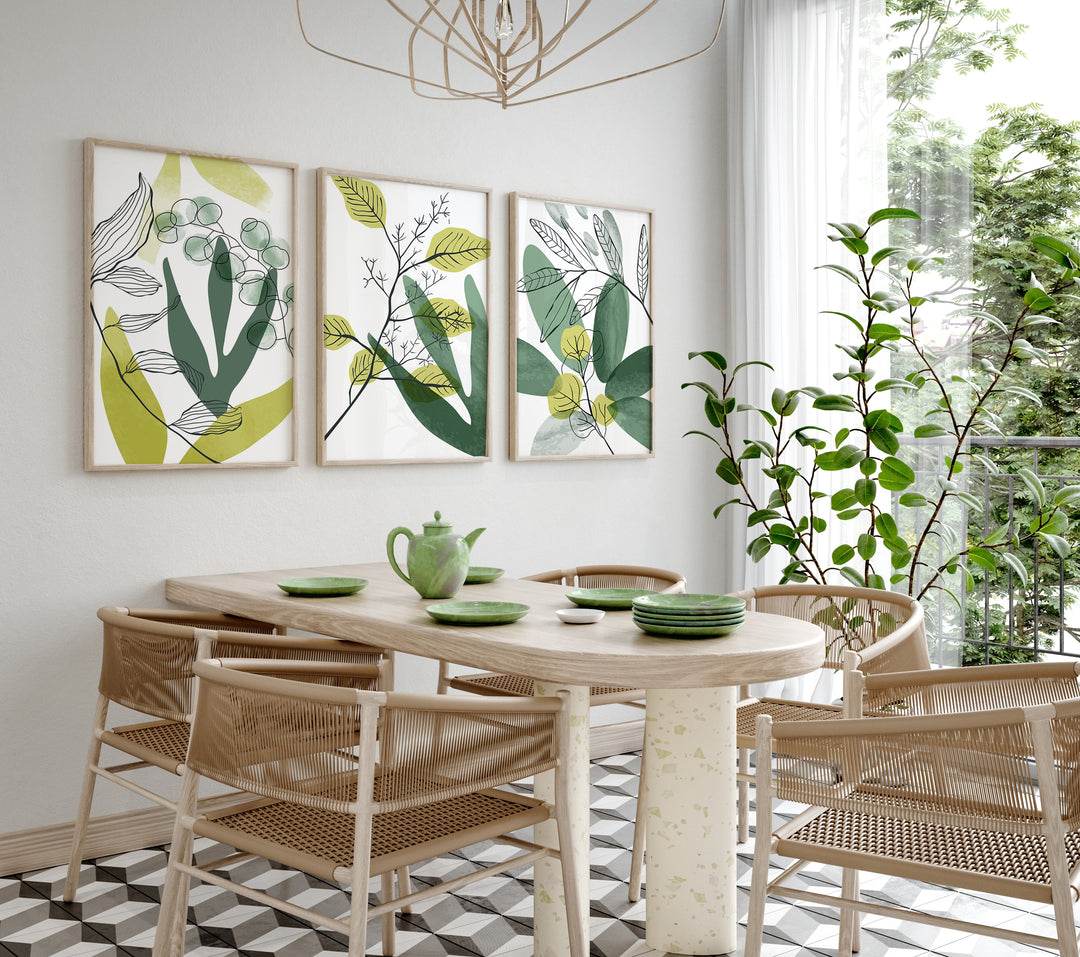 Green Leaves Poster 2