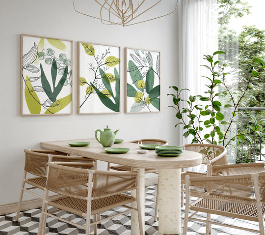 Green Leaves Poster 2