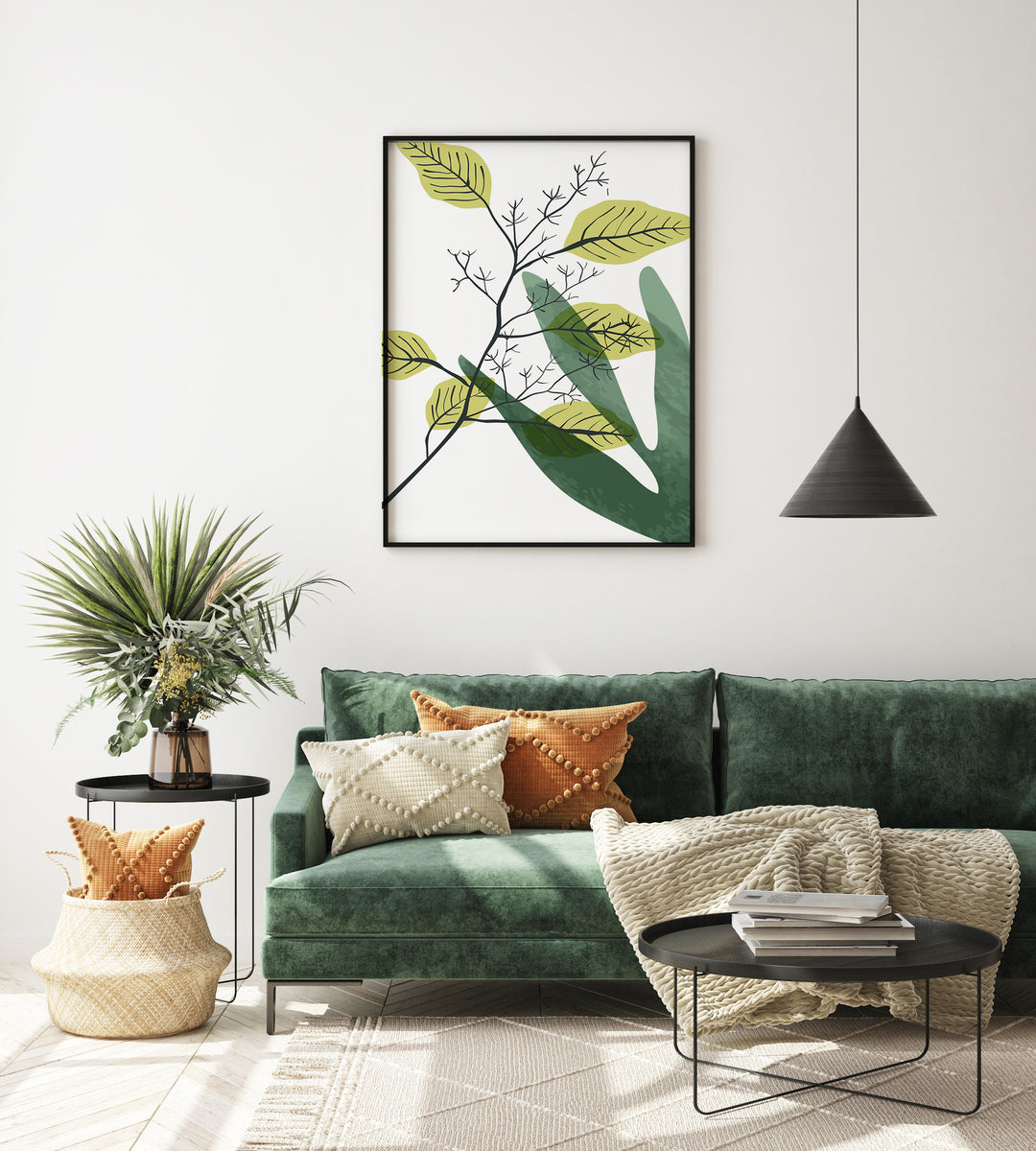 Green Leaves Poster 2