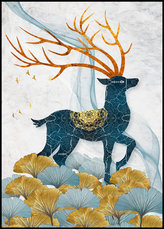 Golden Deer Poster