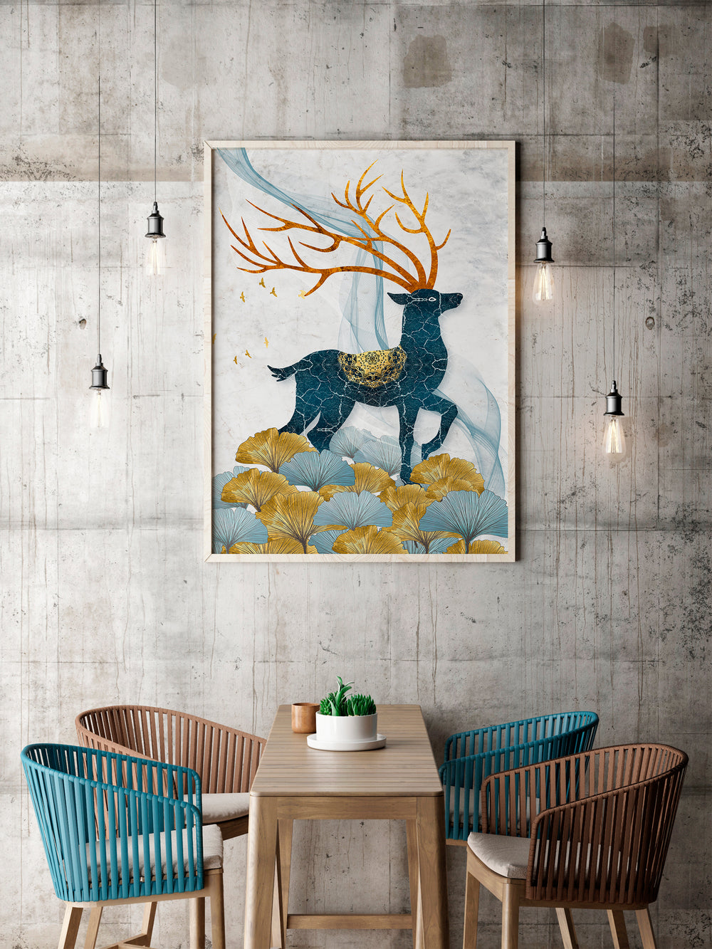 Golden Deer Poster