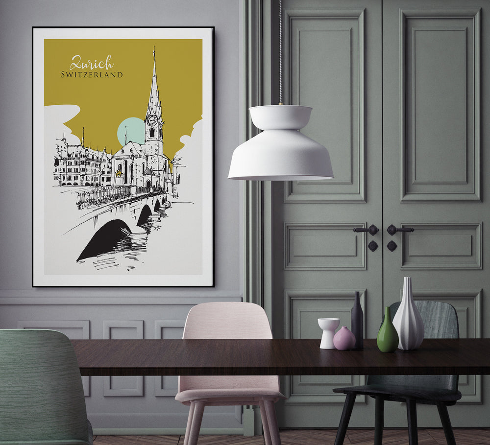 Plakat Zurych
