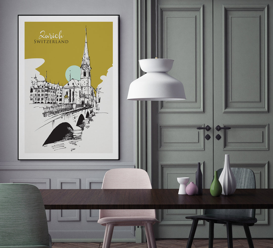 Plakat Zurych