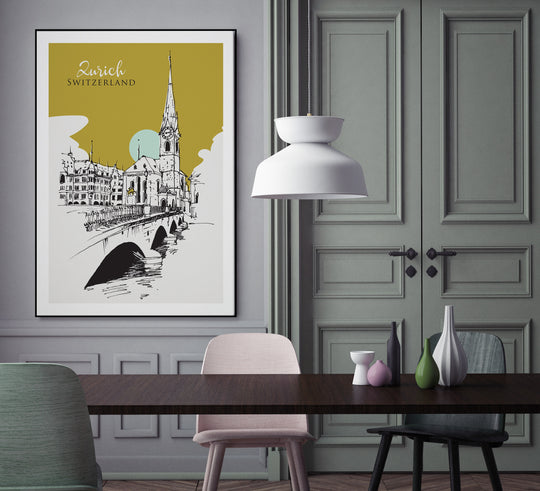 Plakat Zurych