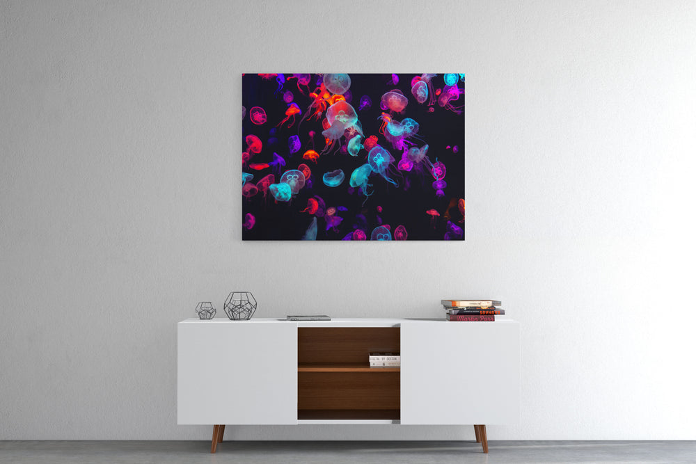 Obraz Kolorowe meduzy
