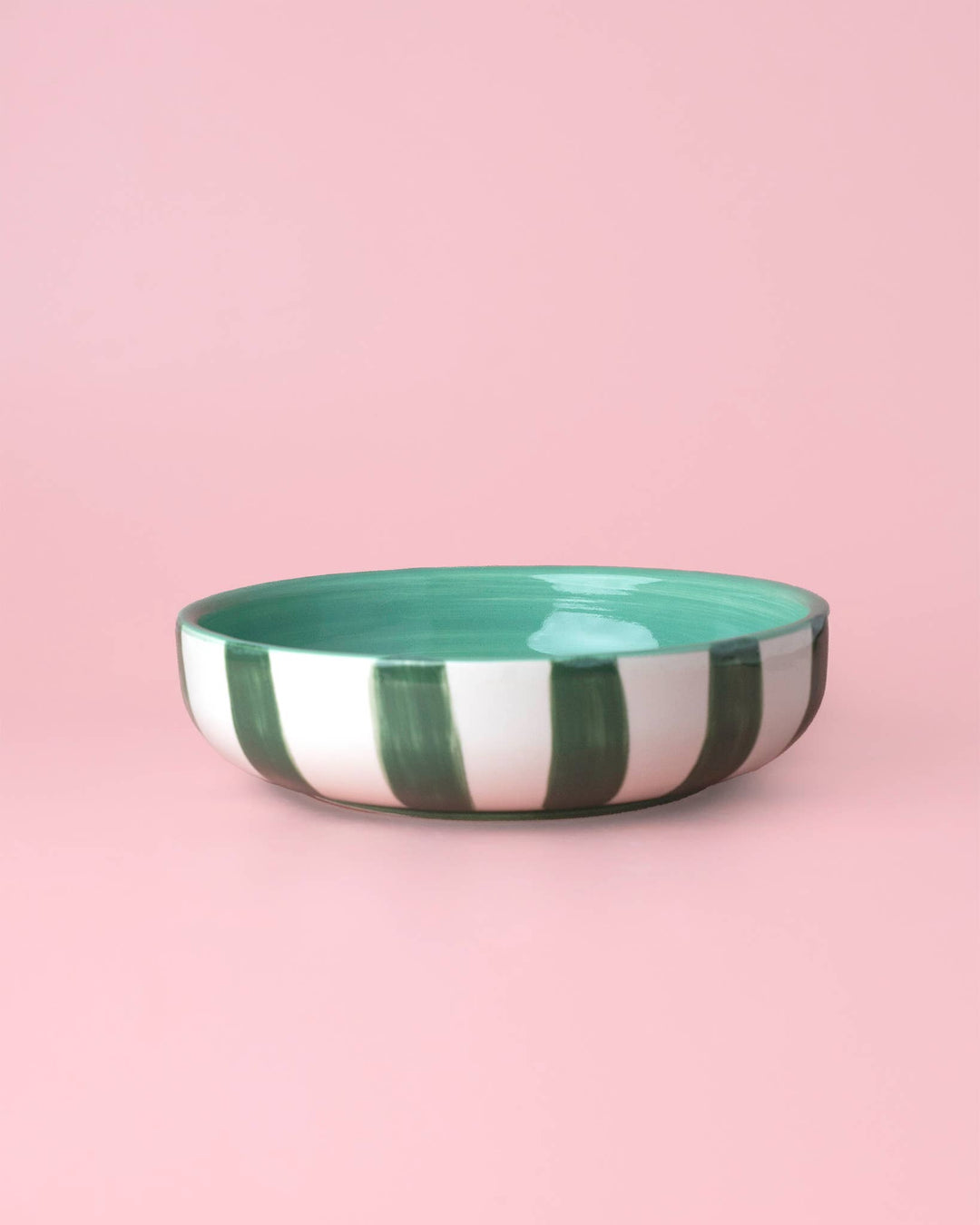 Ceramiczna miseczka do tarcia czosnku – duża (19 cm) – zielona - Green Jade