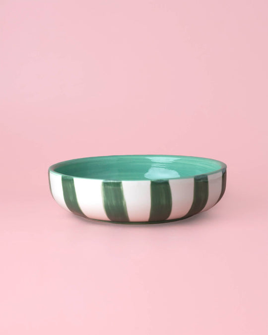 Ceramiczna miseczka do tarcia czosnku – duża (19 cm) – zielona - Green Jade