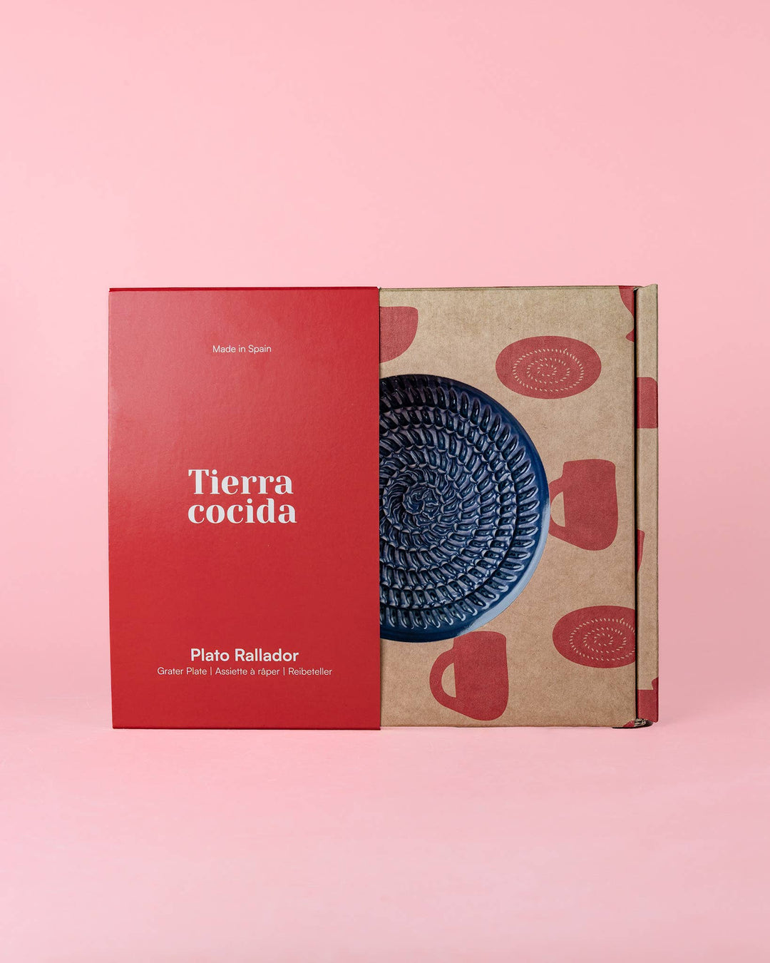 Ceramiczna miseczka do tarcia czosnku – średnia (15 cm) – niebieska - Blue Coast