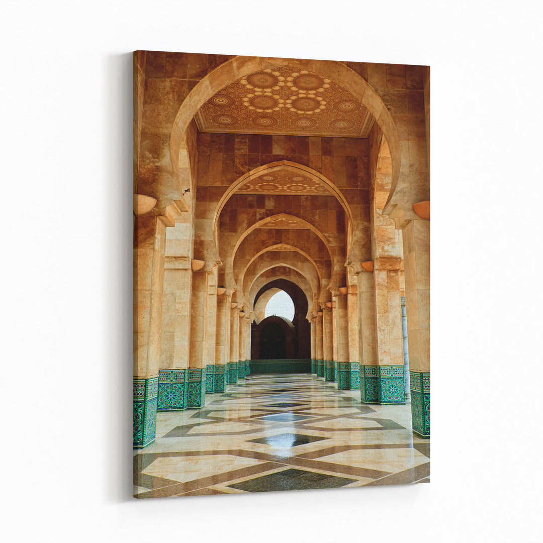 Obraz na płótnie Meczet Hassana II Casablanca Maroco